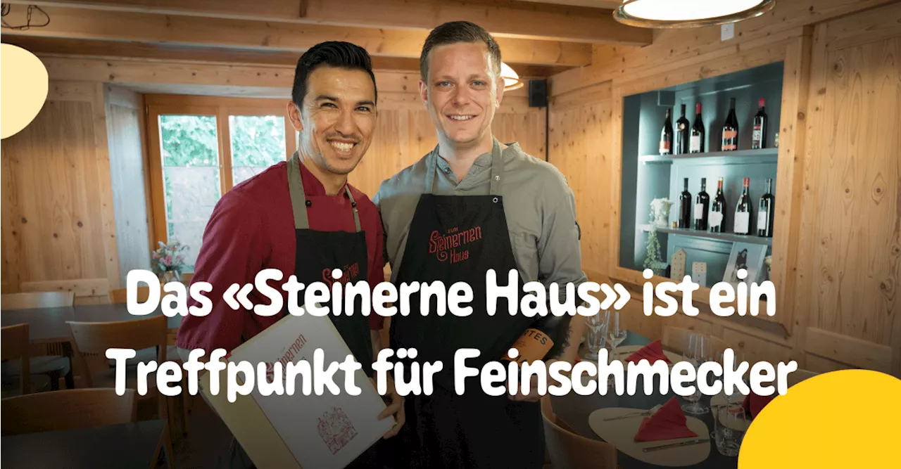 Zu Tisch: Ein Sommerabend im «Steinernen Haus» in Eggersriet