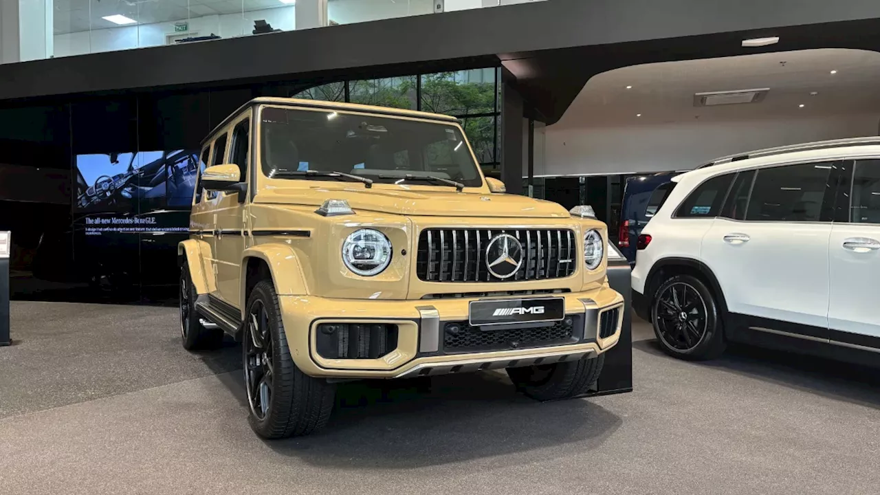 A closer look at the 24.78-M Mercedes-AMG G63