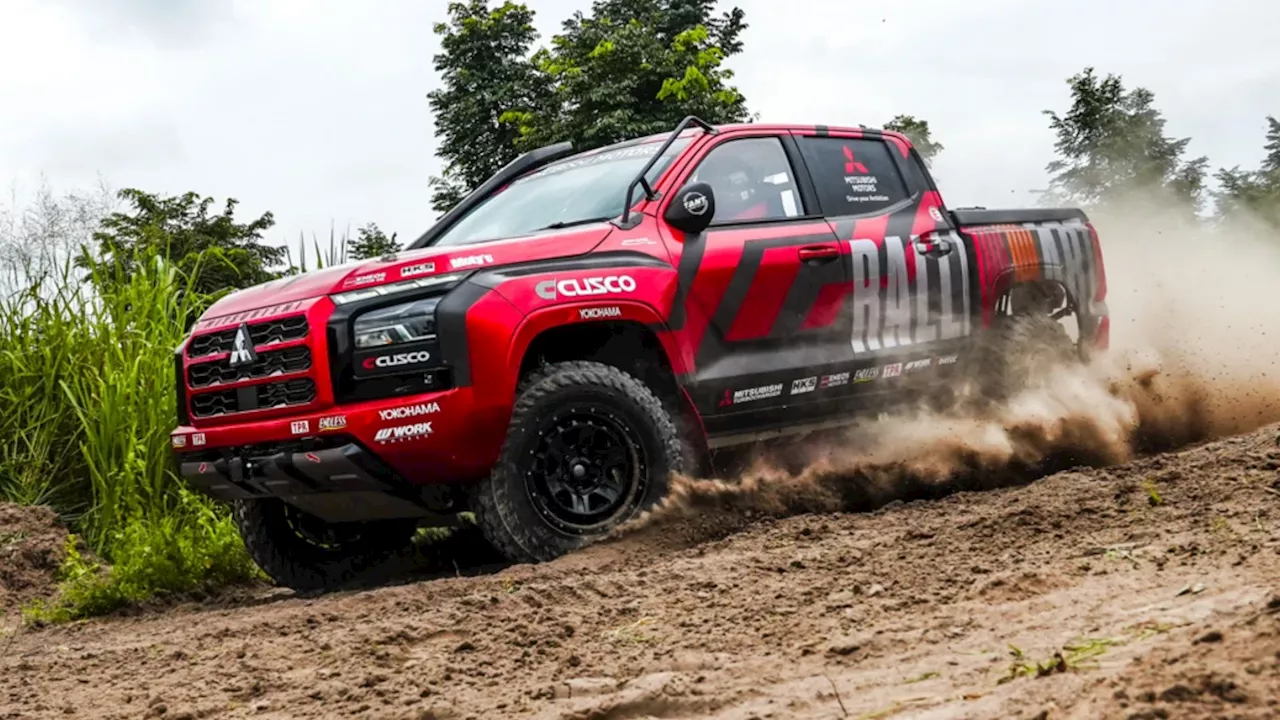 Mitsubishi is determined to reclaim the Asia Cross Country Rally title