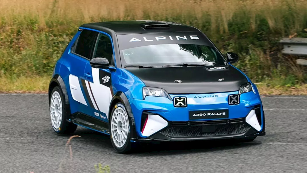 The Alpine A290 Rallye is an electric hot hatch you can actually race