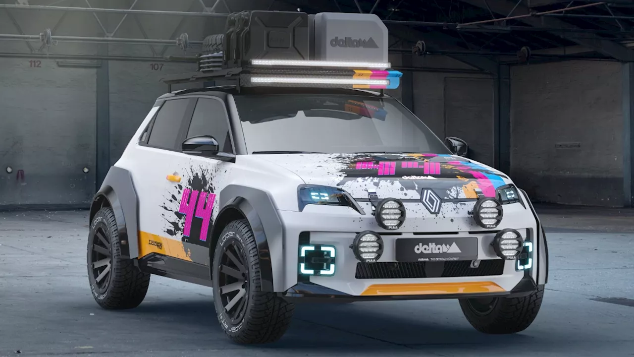 This adorable Renault 5 was rendered for your electric off-road dreams