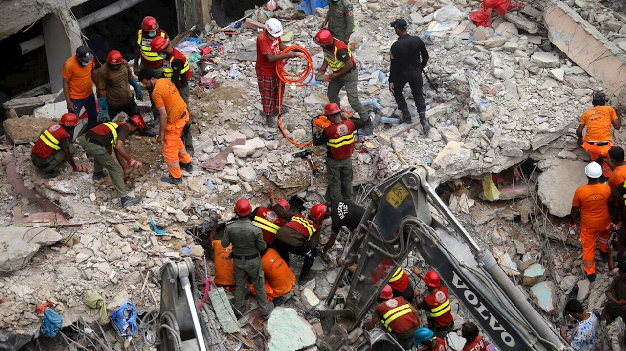 Karachi, crolla un palazzo, 13 morti e molti feriti