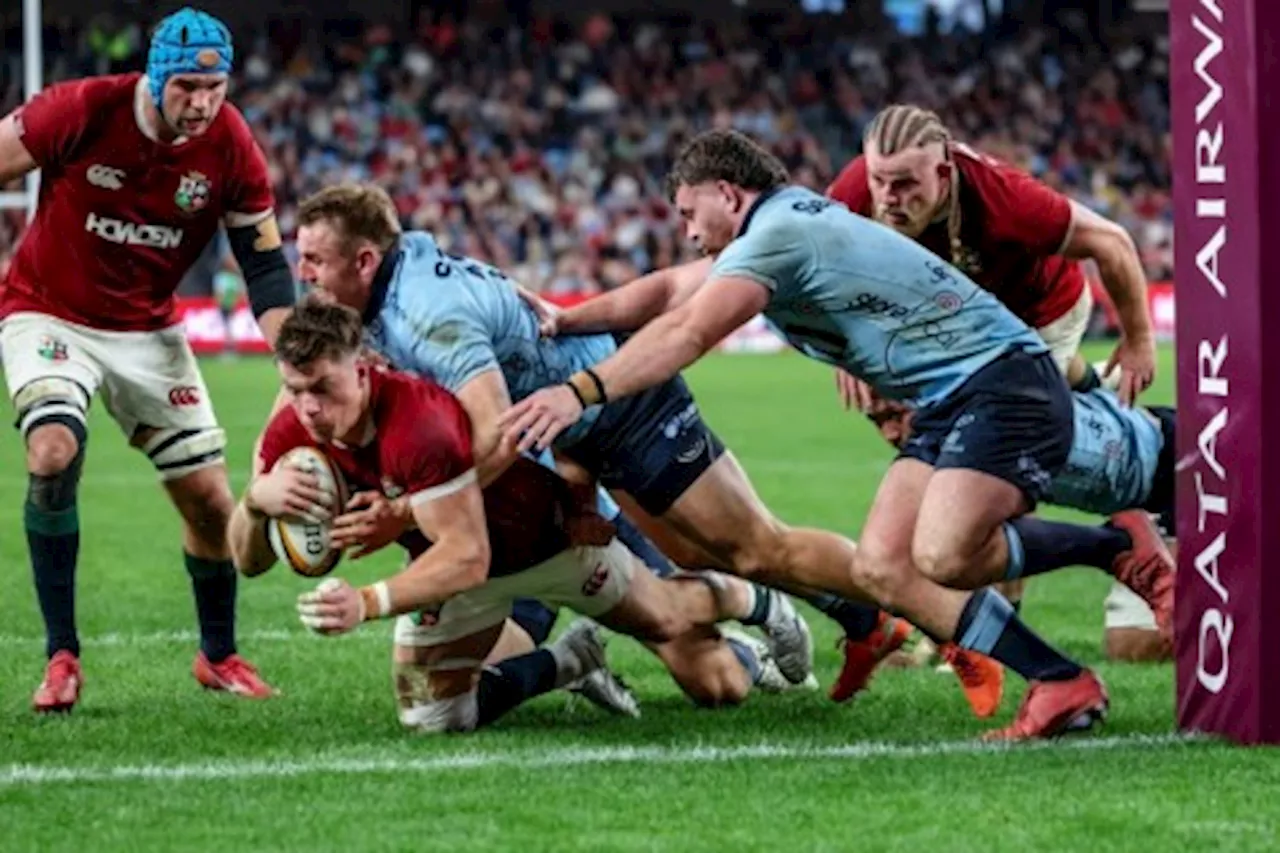 Scrappy Lions put through paces by under-strength NSW Waratahs