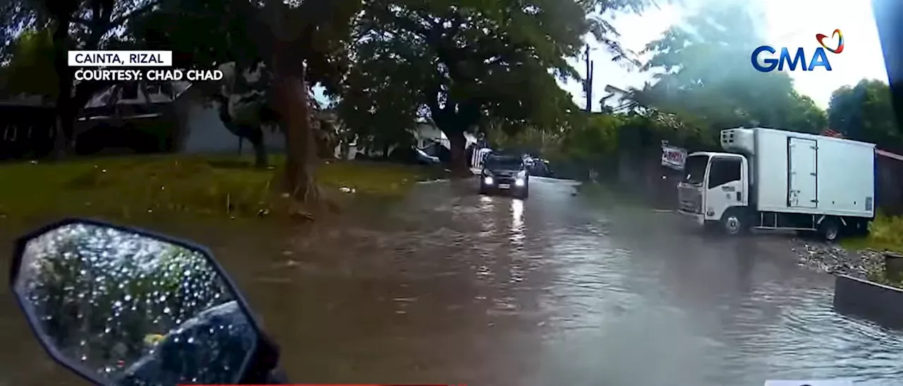 Thunderstorms cause floods in parts of PH