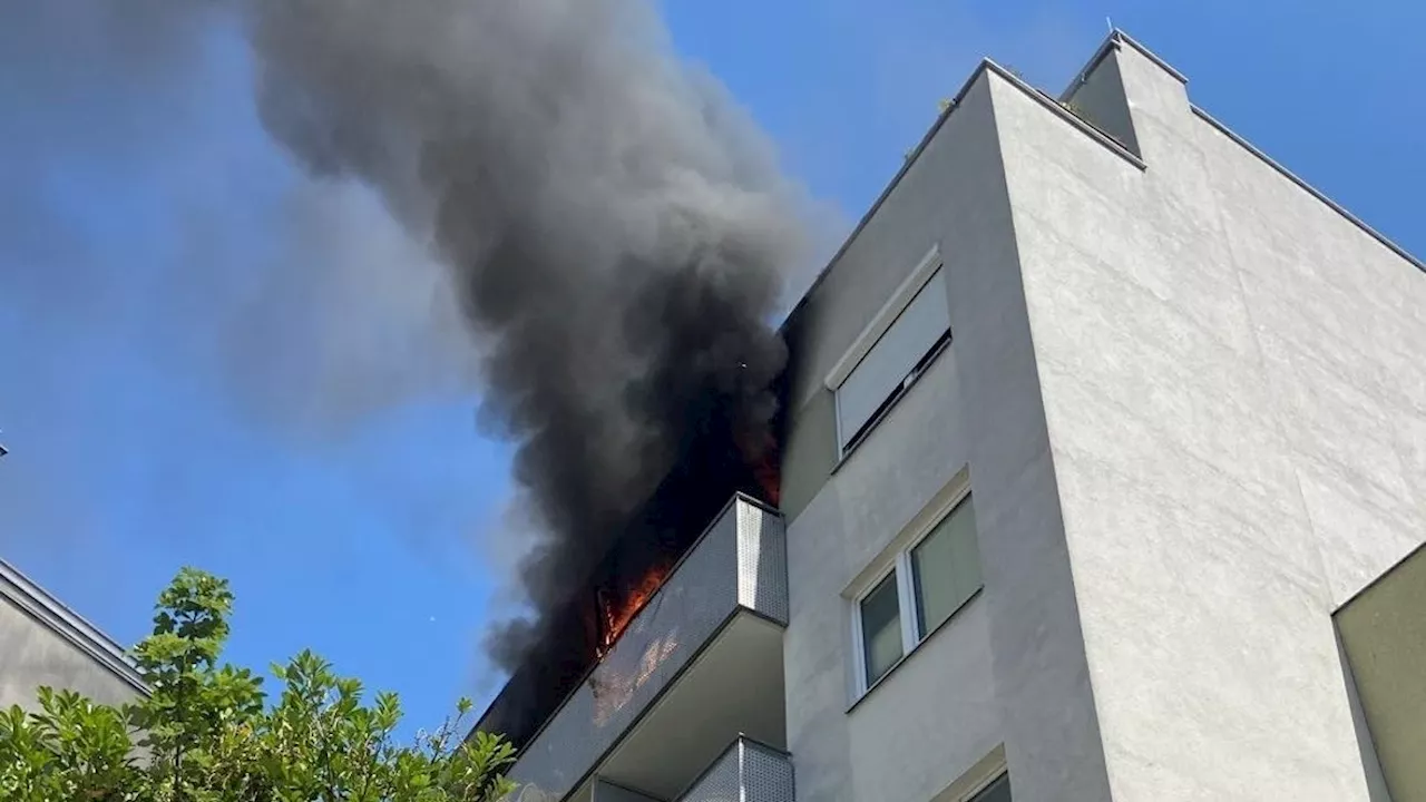 Balkon in Wien in Flammen – Rätsel um die Ursache