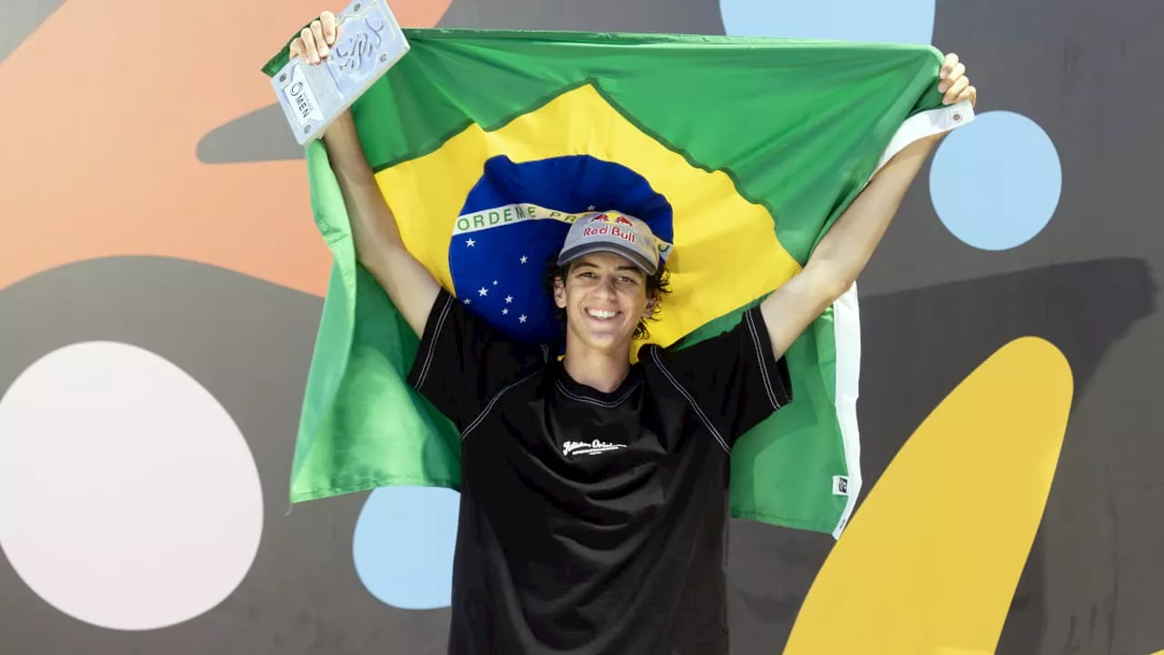 Aos 16 anos, Gui Khury reiventa o skate e mira Olimpíadas
