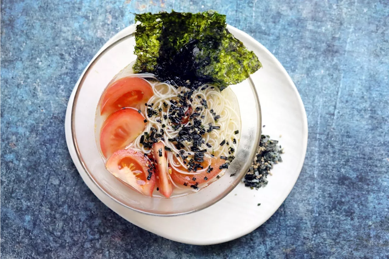 Summer noodles, served cold: The restorative power of chilled tomato ‘somen’