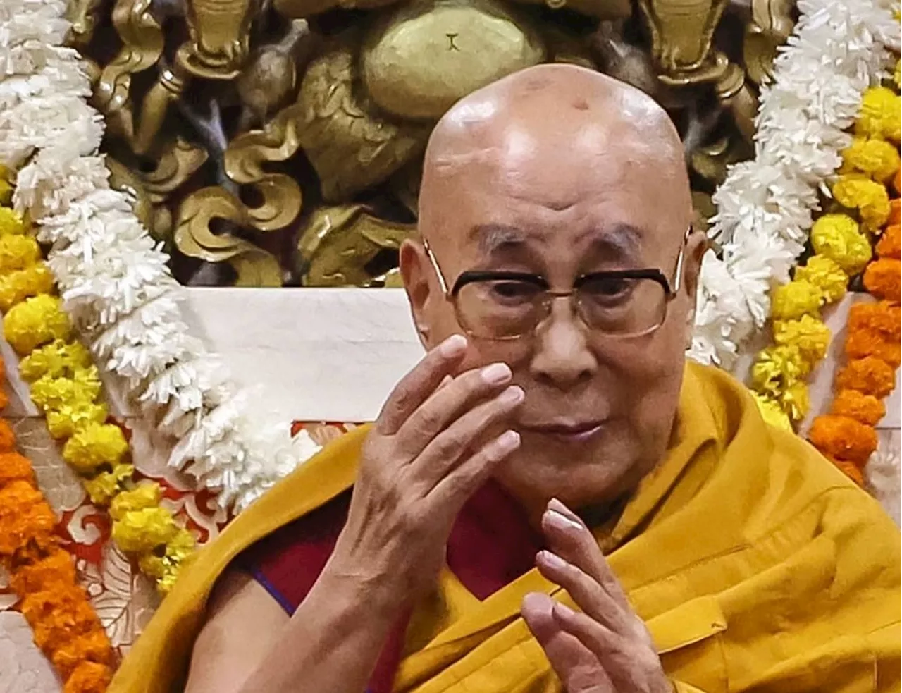 Dalai Lama at age 90, prays for more years