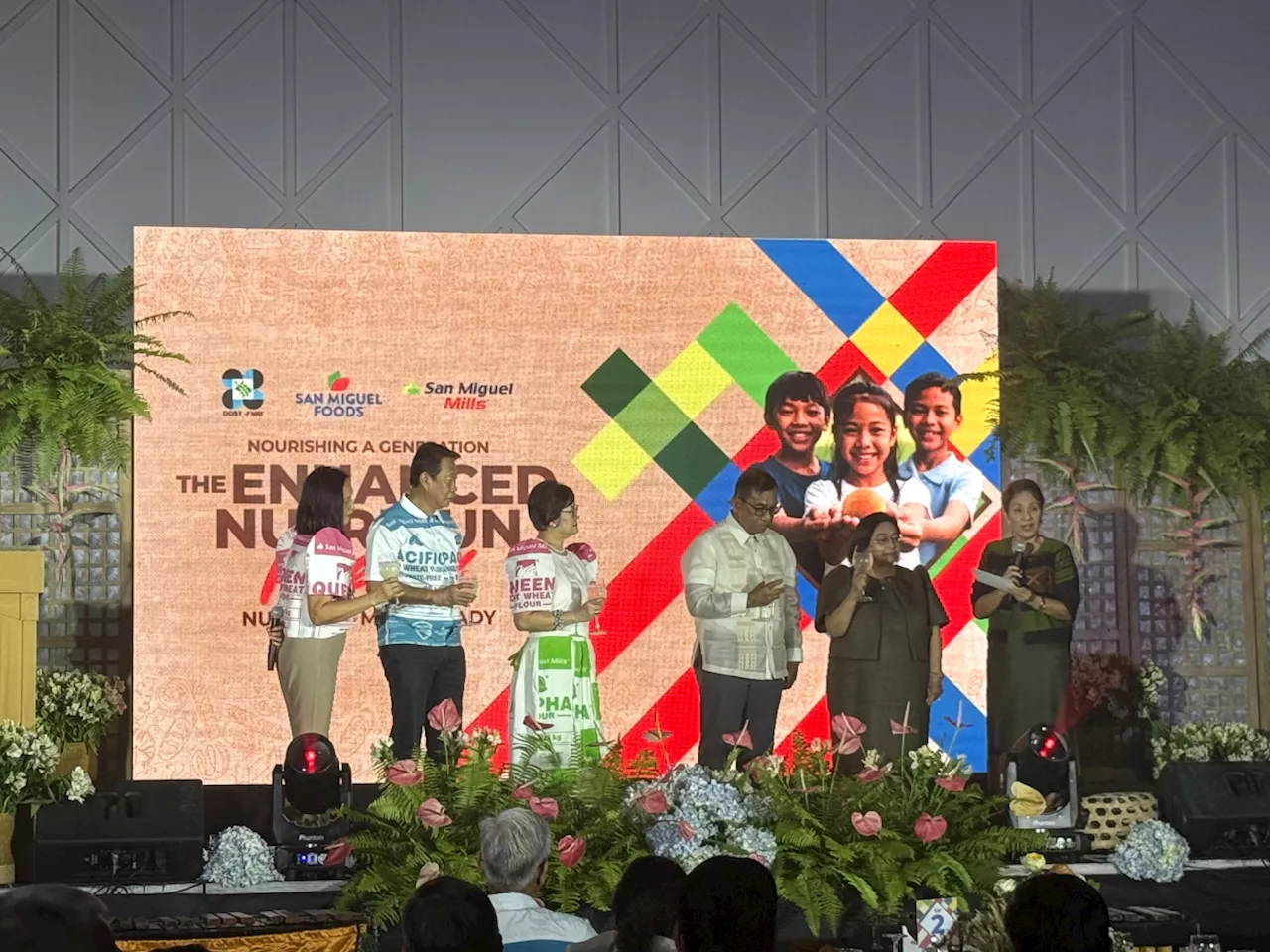 DOST, San Miguel Foods launch Enhanced Nutribun Premix to help address child malnutrition