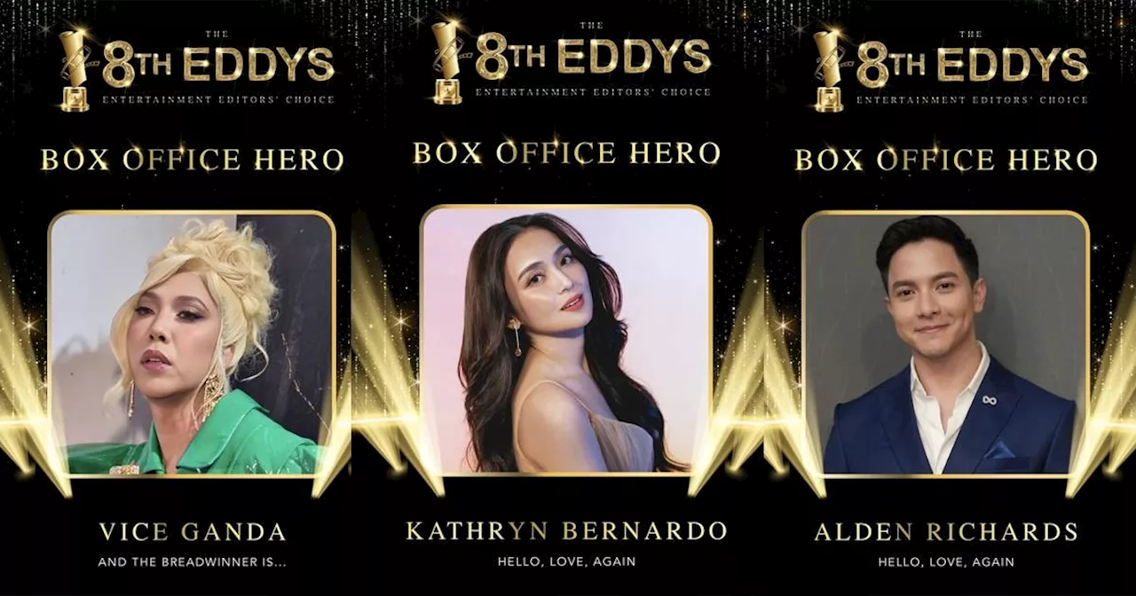 SPEEd reveals 8th Eddys Box Office Hero awardees