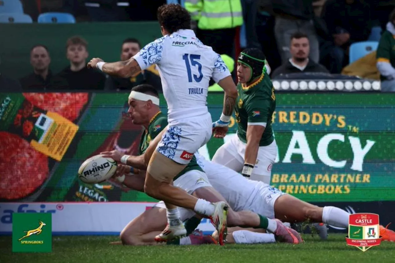 UPDATED World Rankings after Springboks beat Italy