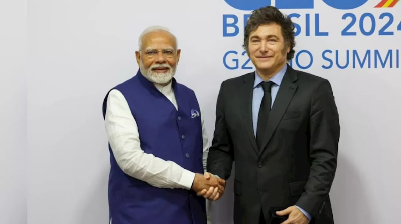 Javier Milei recibe a Narendra Modi: un encuentro clave para fortalecer los lazos comerciales con la India