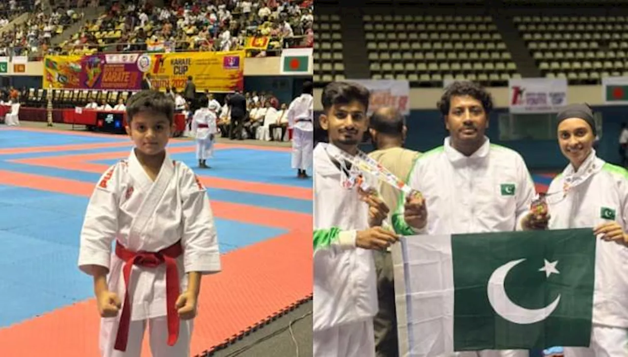 Pakistan shines at South Asian Karate Championship with 10-Medal haul