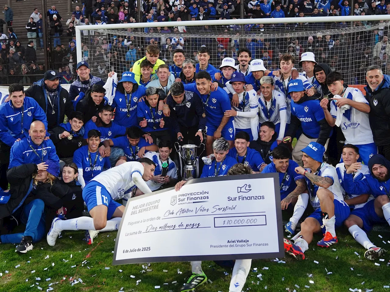 Vélez otra vez campeón de Reserva: superó a San Lorenzo en una final apasionante y coronó por cuarta vez desde 2022