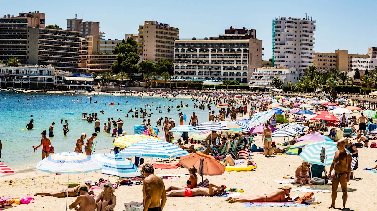 Turist fastnade i propeller på Mallorca