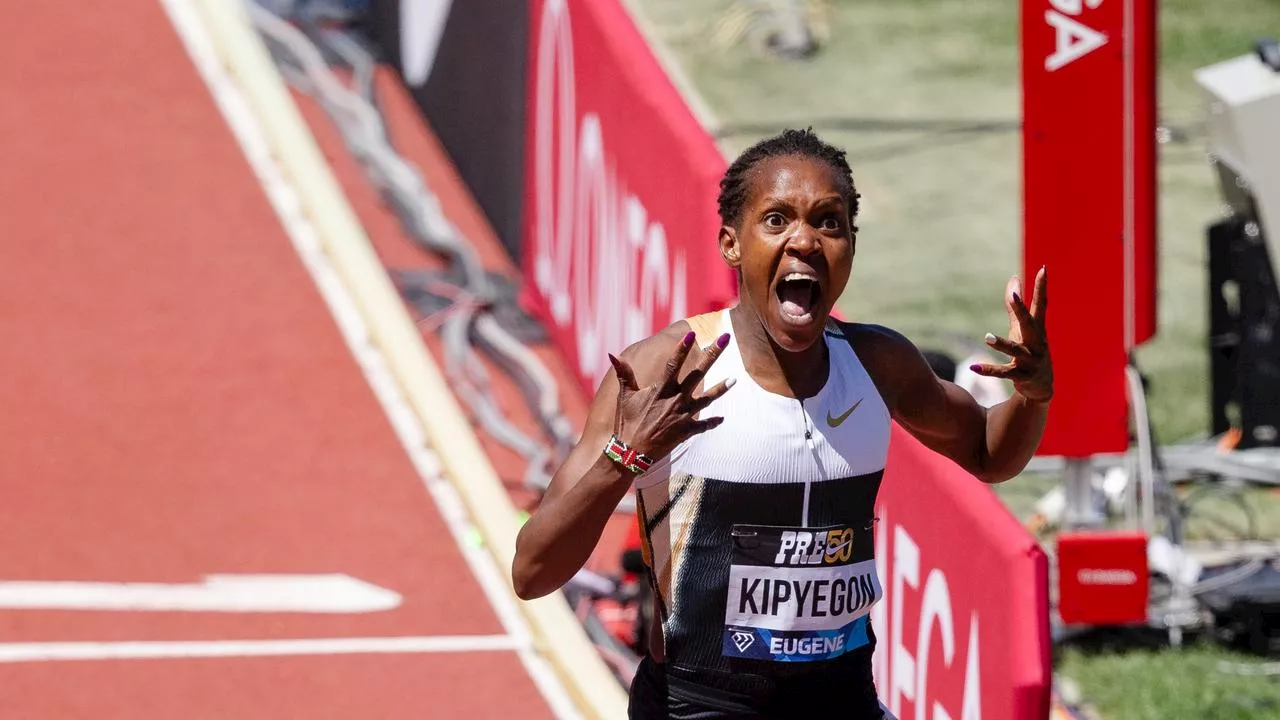 Aussie bettered by triple Olympic champ’s latest world record at lightning-fast Diamond League meet