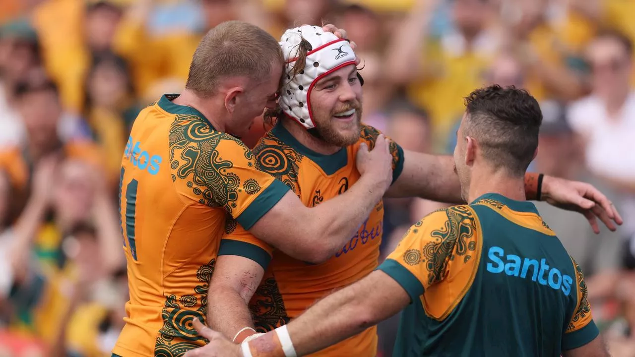 Wallabies pull off epic, last-gasp escape act in big boost ahead of Lions series