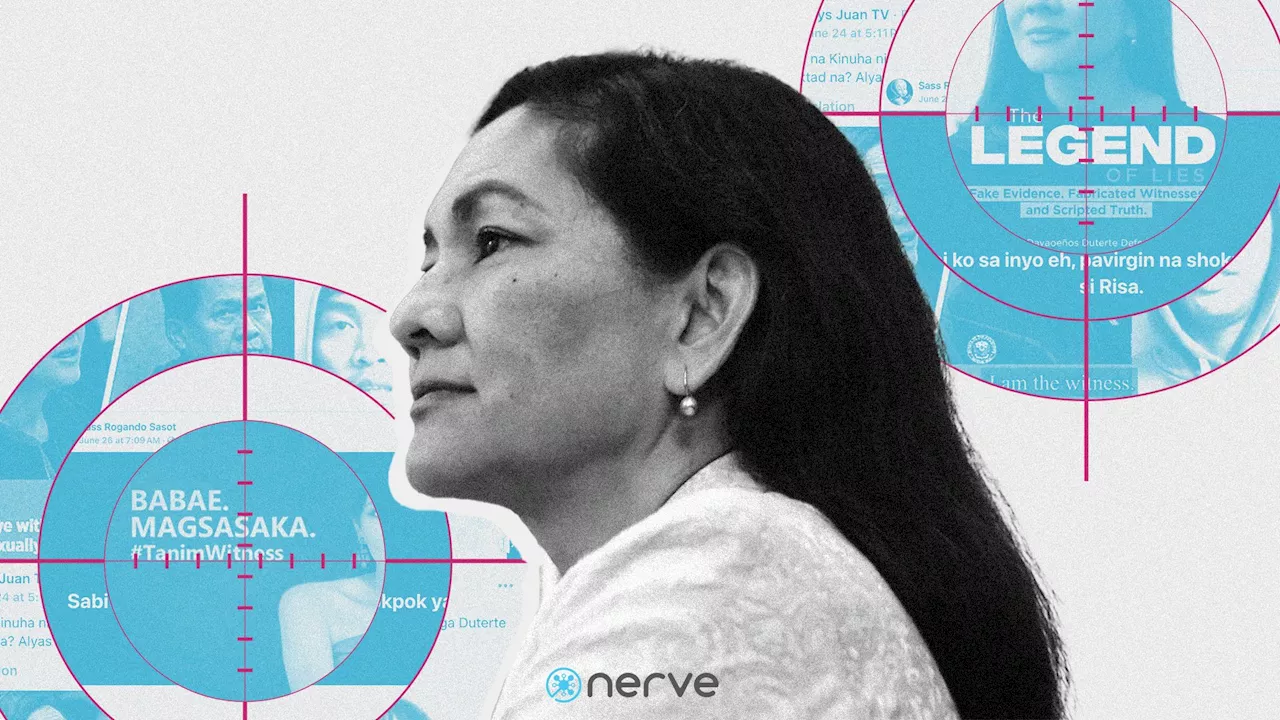[DECODED] How a pro-Duterte network organized against Hontiveros over ‘Rene’ video