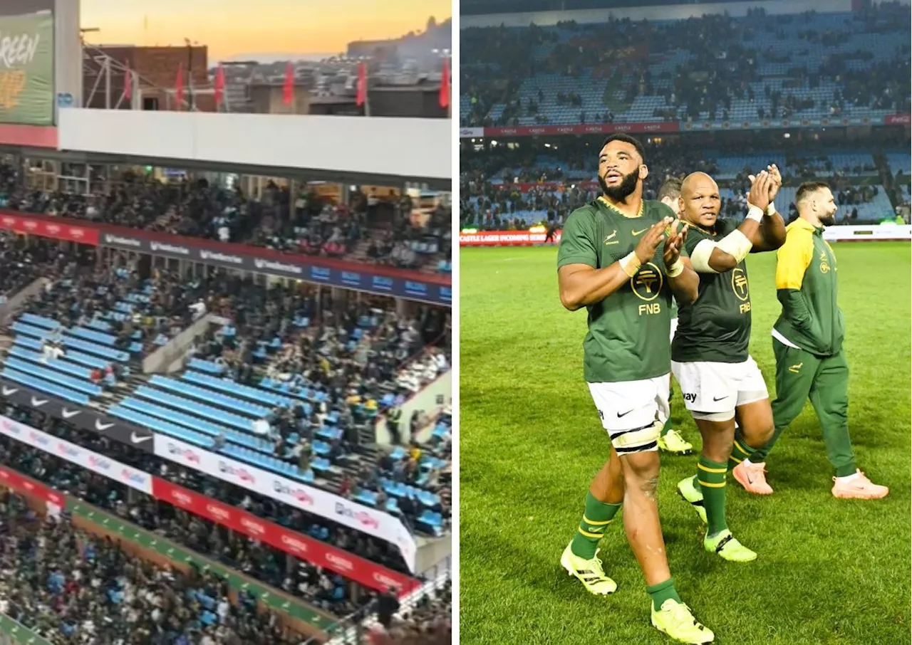 Loftus ’empty’ seating causes stir amid Springboks ticket backlash