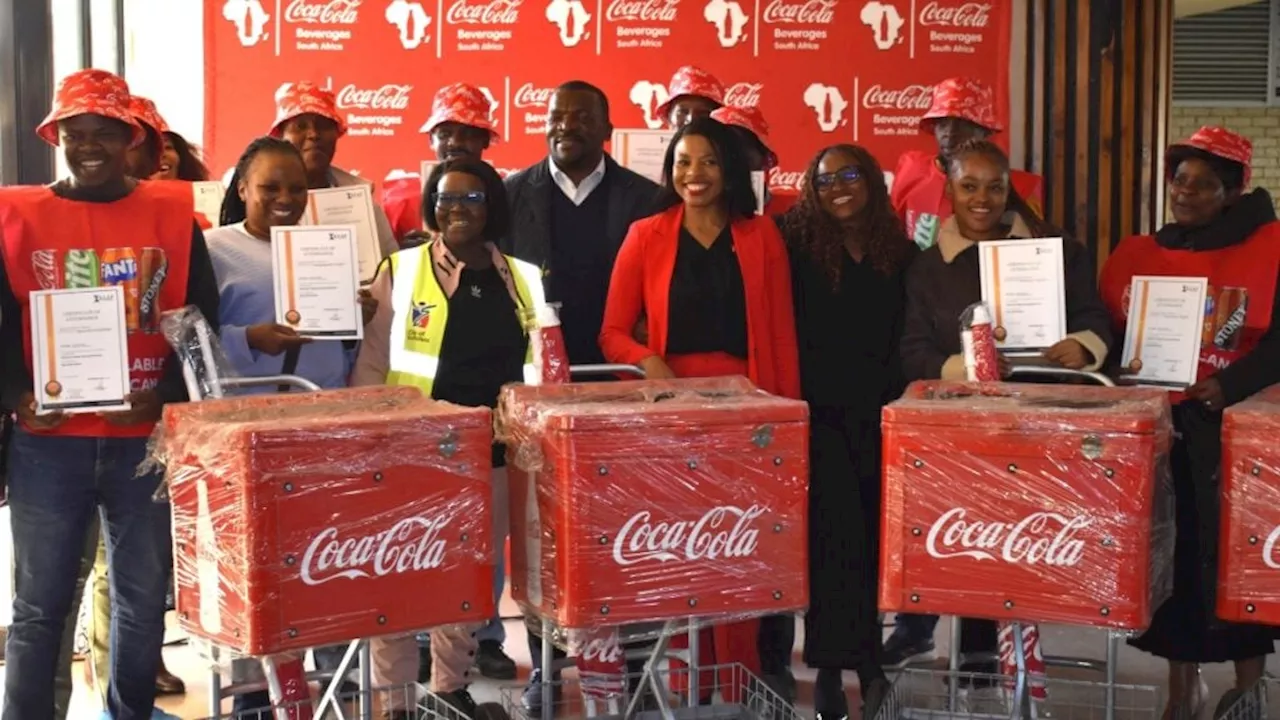 Coca-Cola Beverages South Africa empowers 113 informal traders in Ekurhuleni through township economy revitalisation programme