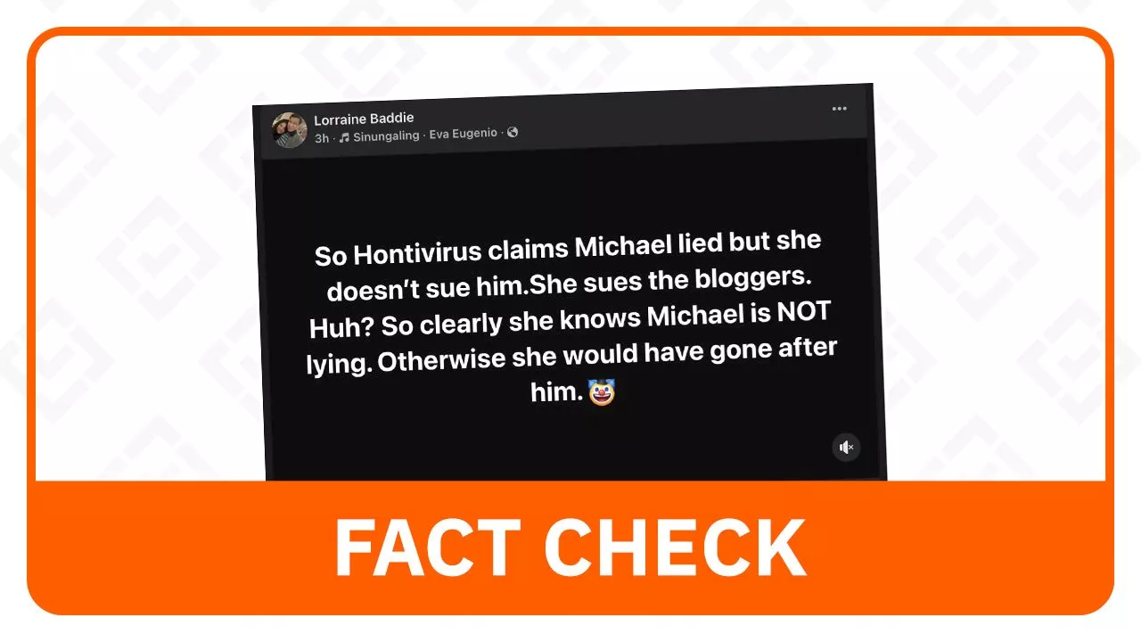 FACT CHECK: Hontiveros sued ex-Senate witness over KOJC video, contrary to claim