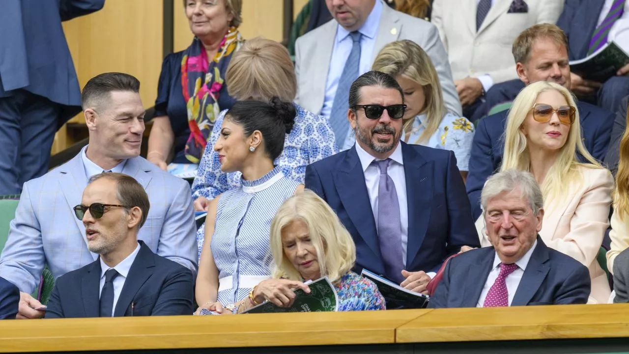 Andrew Garfield e Monica Barbaro, Jovanotti con la moglie: Wimbledon è meglio di un red carpet