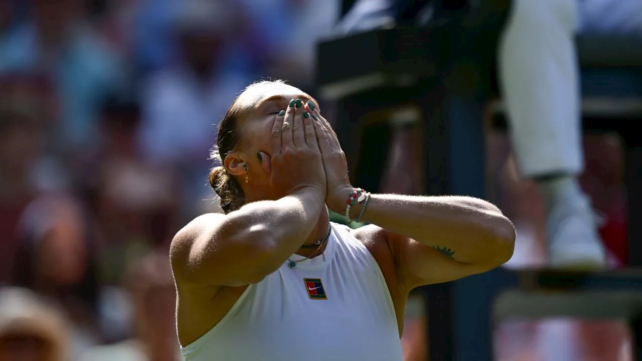 Sabalenka driven ‘crazy’ but survives Siegemund stunner to keep Wimbledon dream alive
