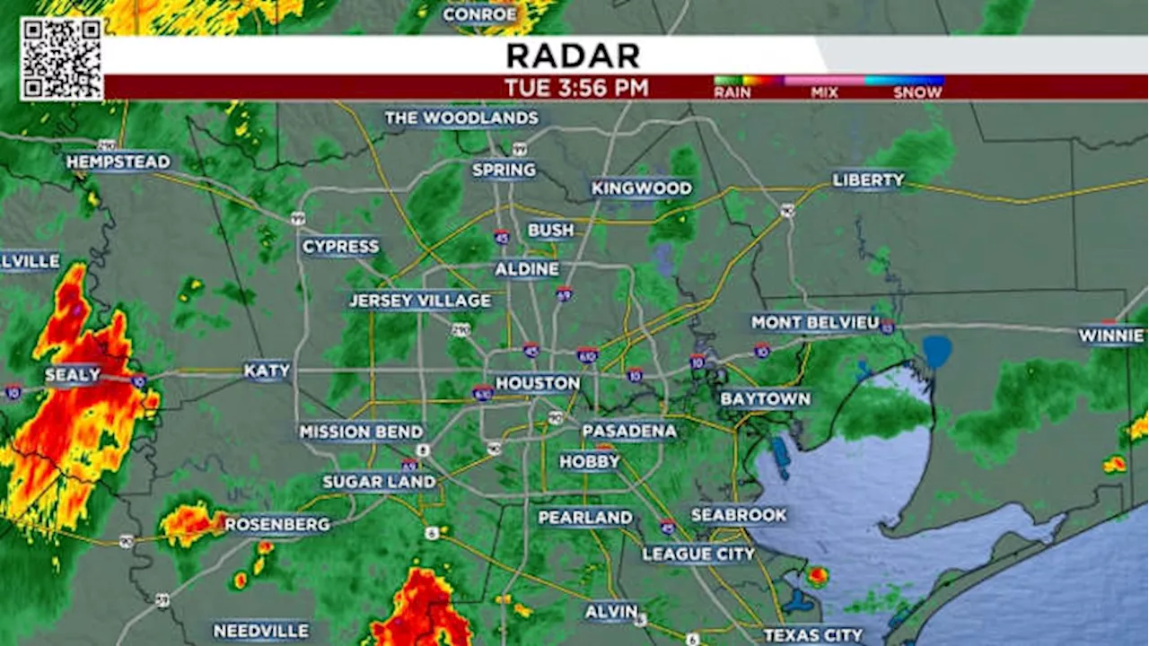 LIVE RADAR: Tuesday afternoon thunderstorms firing off, expect to create flood risk for Houston drivers
