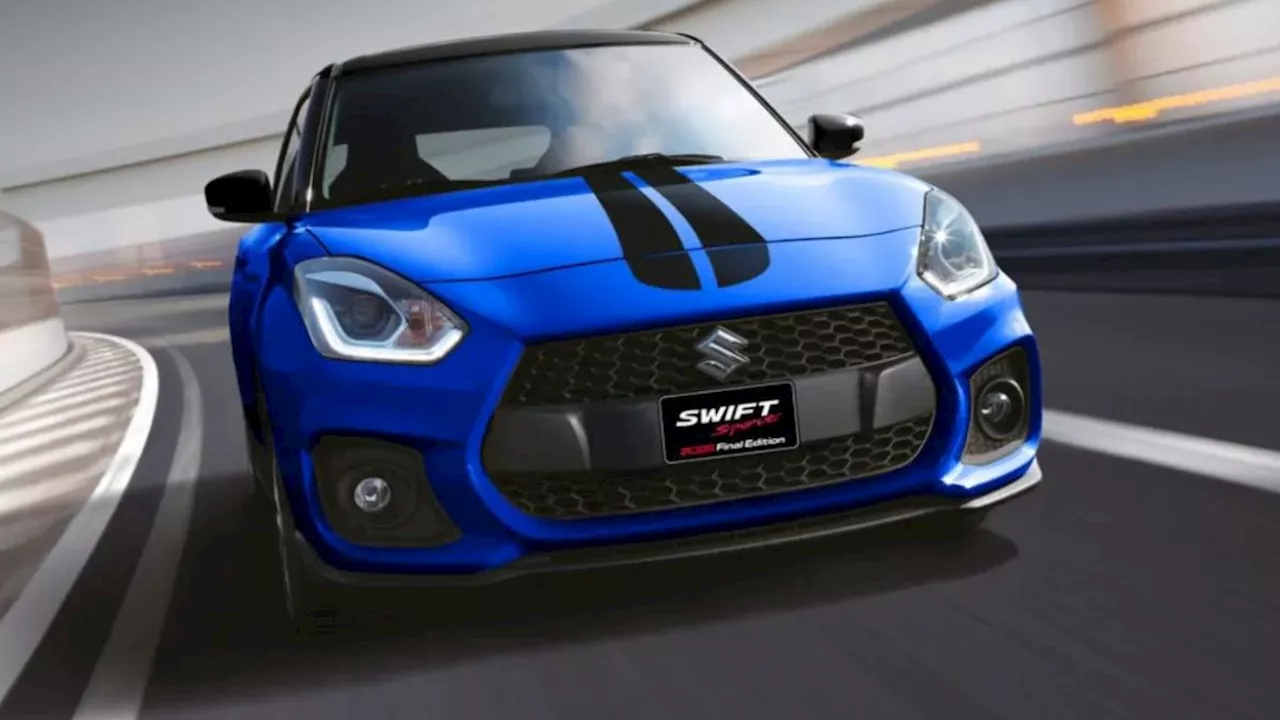 Suzuki Swift Sport 2025: ¿Qué versión Final Edition queda a la venta?