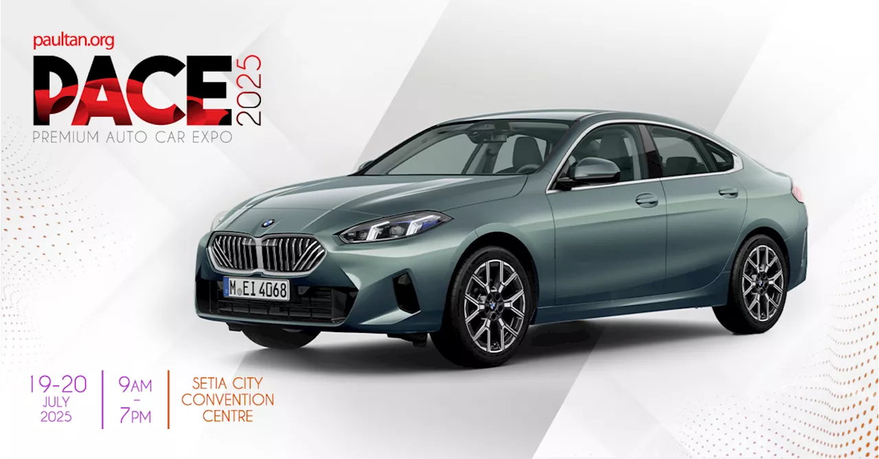PACE 2025: Experience the new BMW 218 Gran Coupé Sport and enjoy attractive launch pricing and rebates