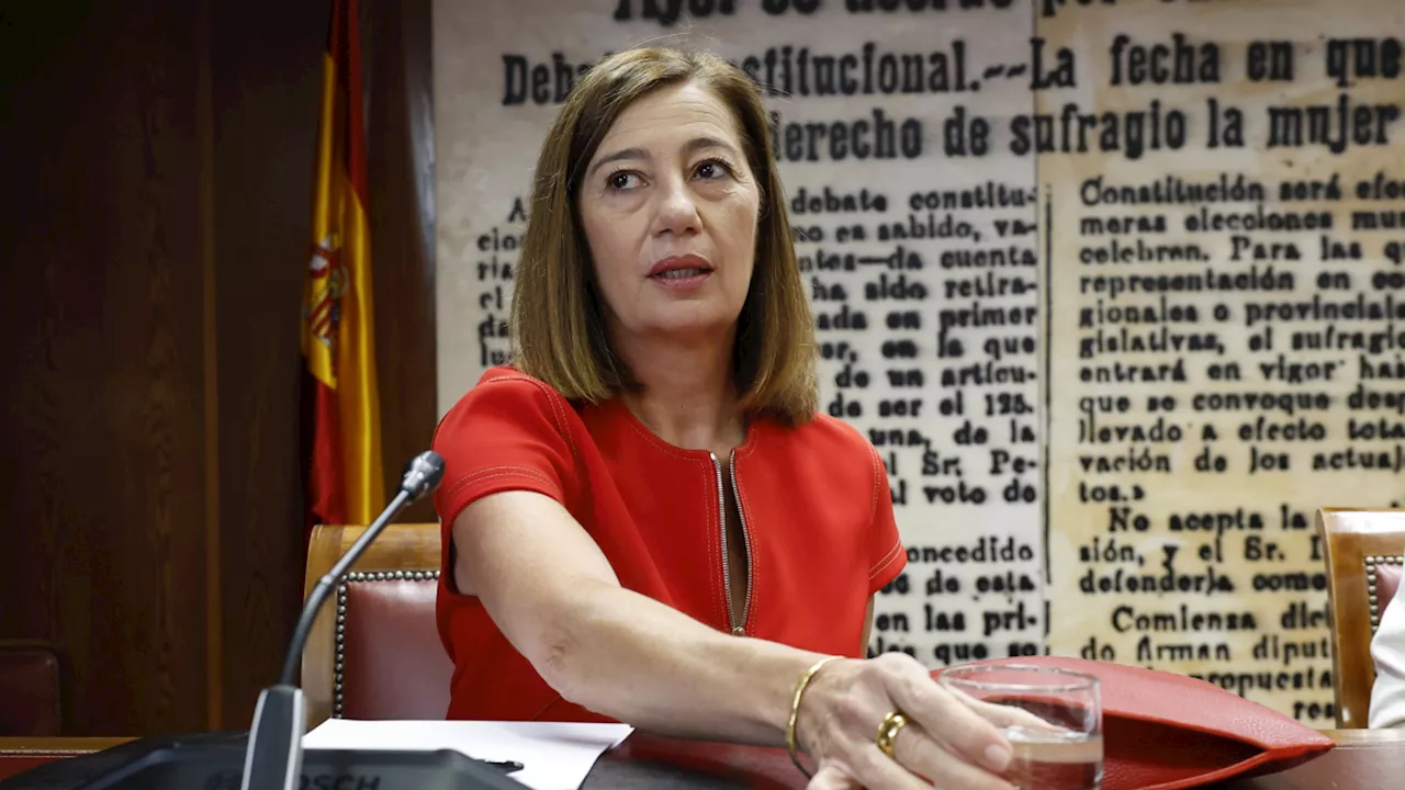 Armengol asegura que no mintió al declarar que no conocía a Aldama porque no le recordaba