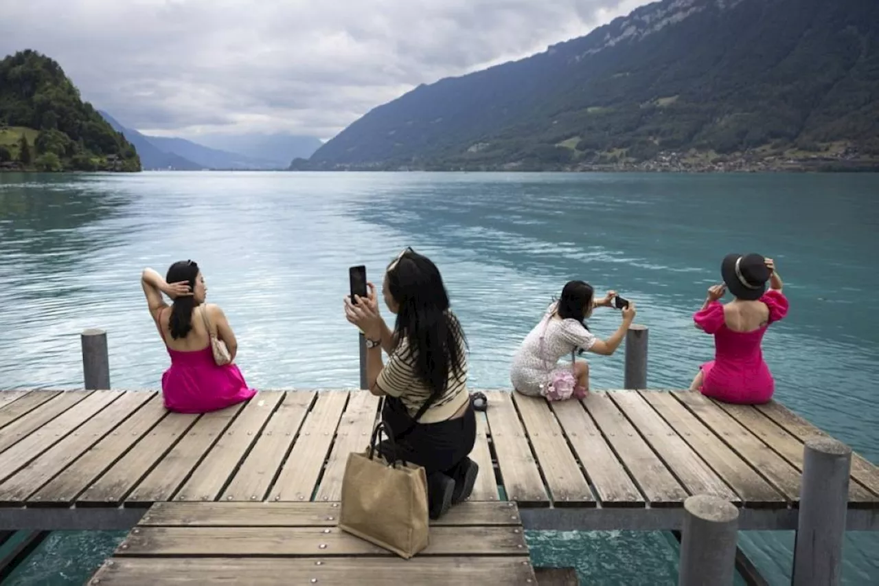 Swiss village cashes in on dock featured in 'Crash Landing on You'