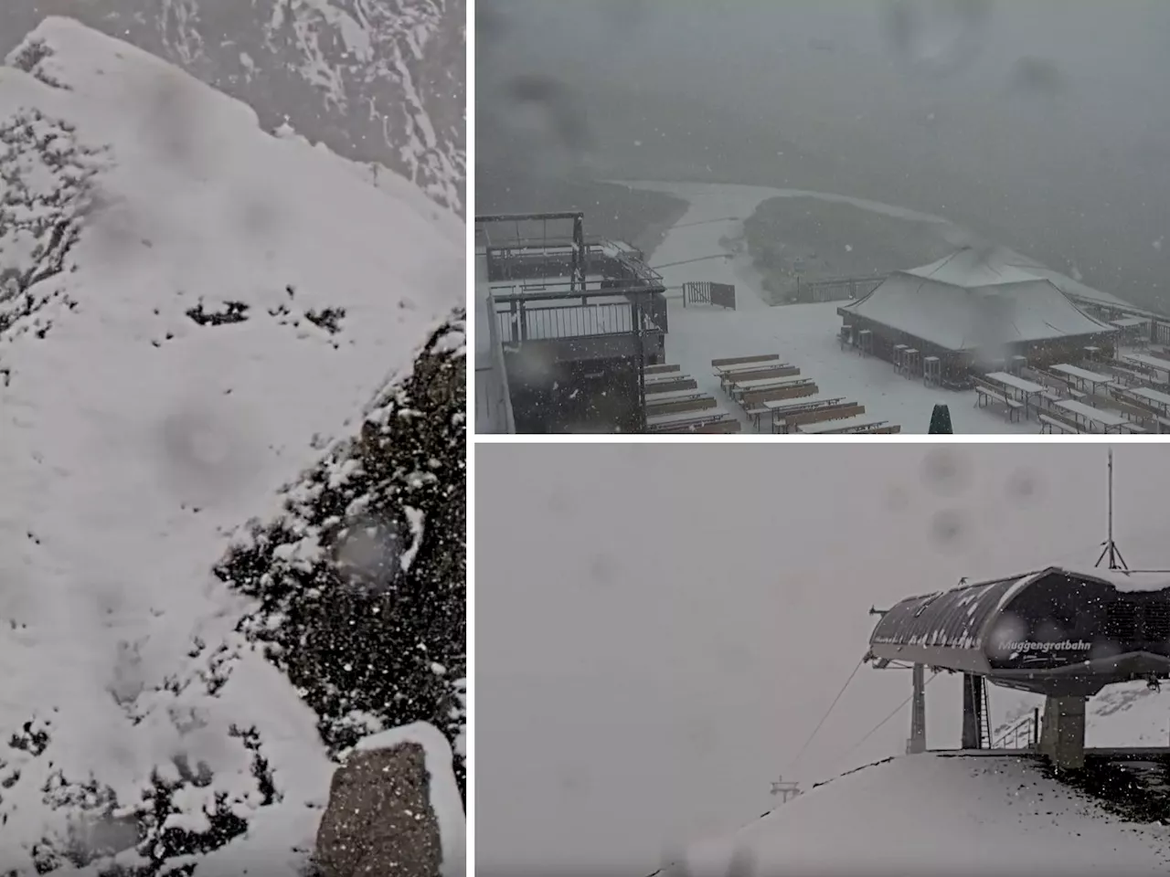 Schnee im Juli: Vorarlbergs Winterlandschaft