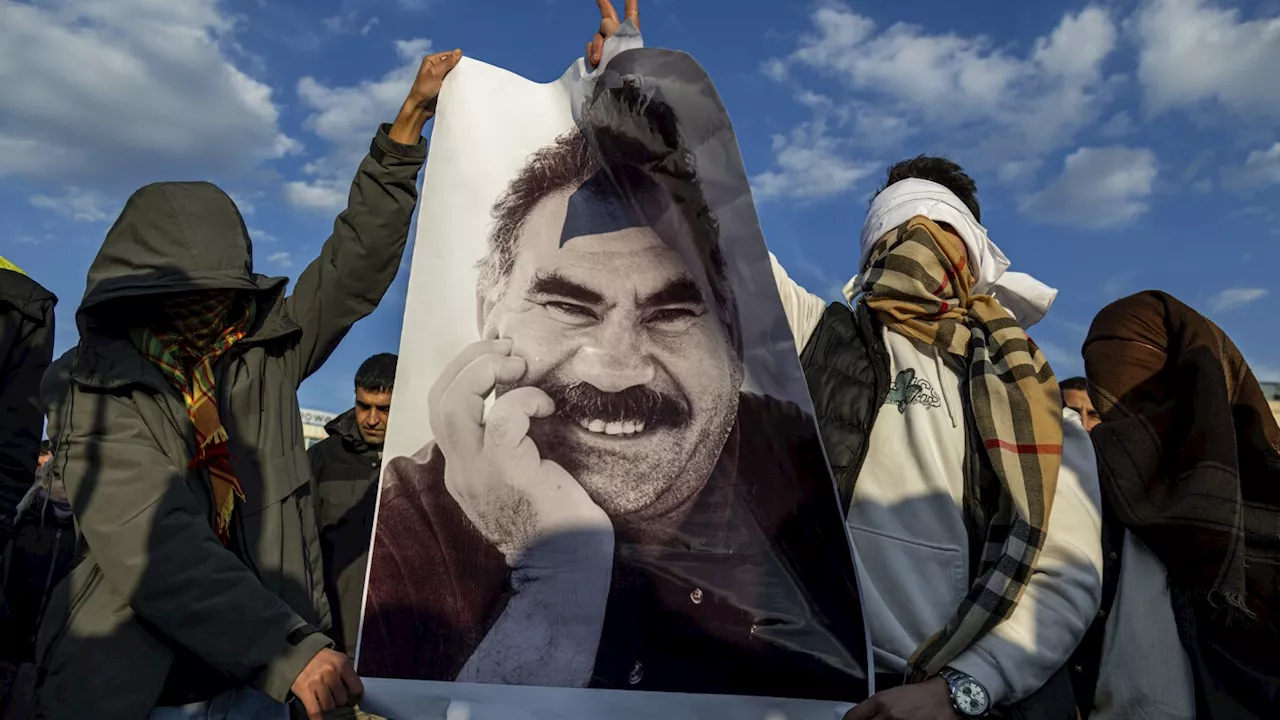 Jailed Kurdish leader Abdullah Ocalan calls for PKK fighters to disarm before symbolic ceremony