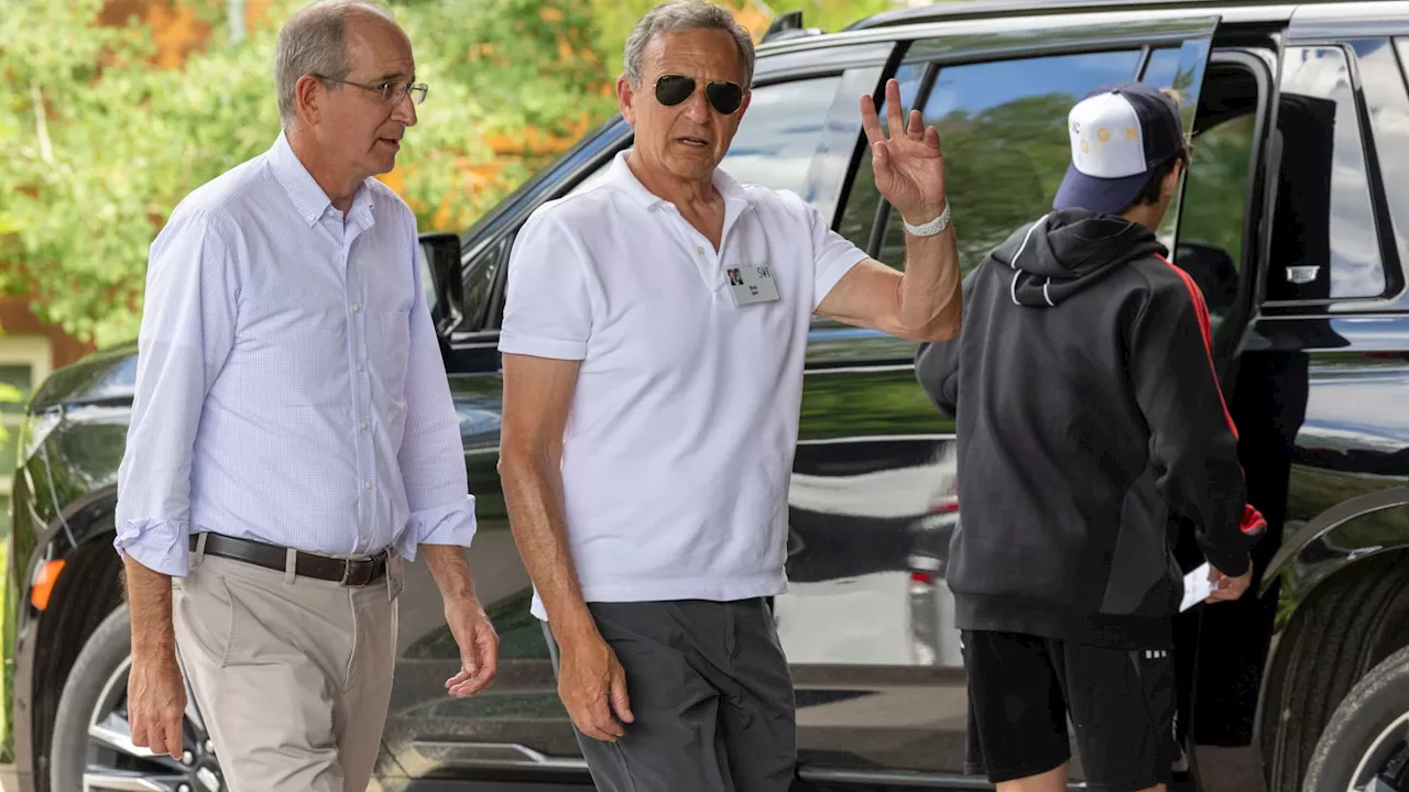 Photos show Altman, Iger and Cook arrive at 'summer camp for billionaires' in Sun Valley