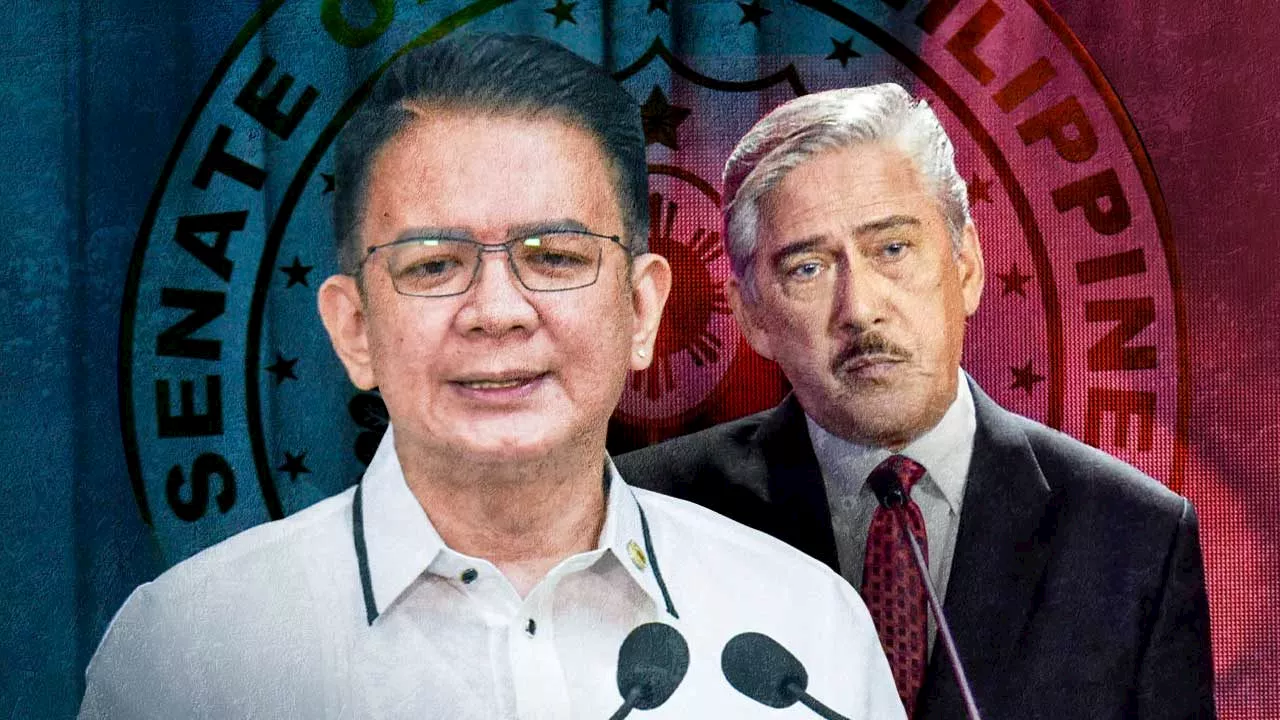 Labanan para sa pagka-pangulo ng Senado: Chiz Escudero vs Tito Sotto