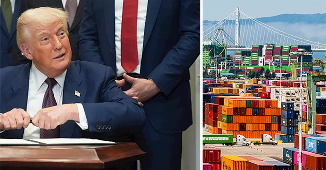 Trump gav order om nya tullar – men de dröjer ytterligare