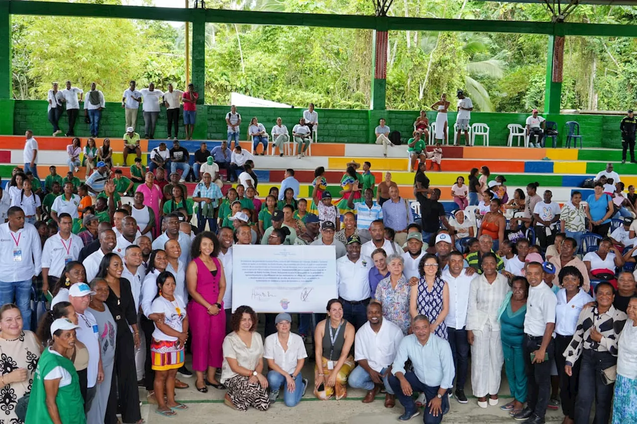 Gobierno lanza en Bahía Solano proyecto de Basura Cero con inversión de $6.152 millones