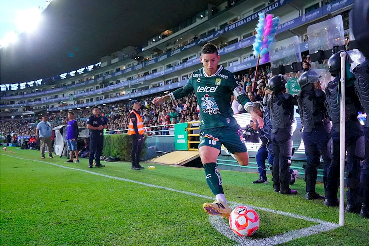  James Rodríguez, titular, León Vs. NYC FC por la Leagues Cup: siga acá el partido