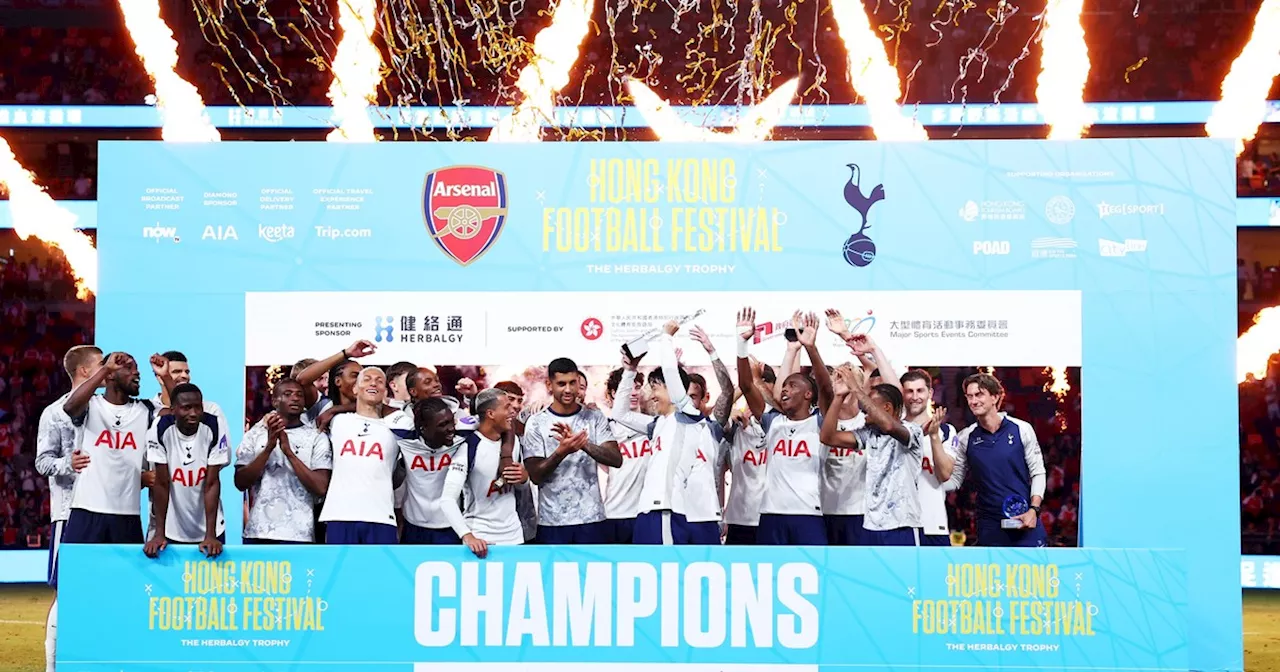 Con un golazo de mitad de cancha, el Tottenham del Cuti Romero le ganó un amistoso al Arsenal