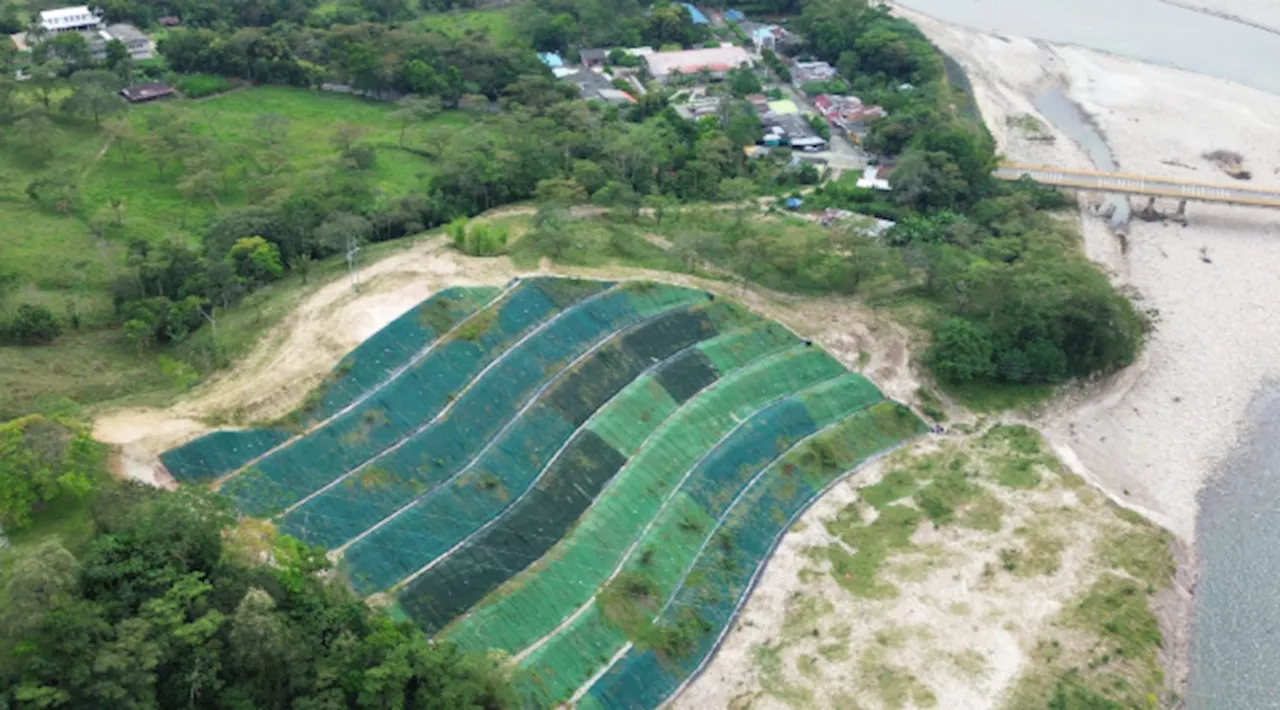 Entregan dique de 1.500 metros en el río Upía en Villanueva, Casanare