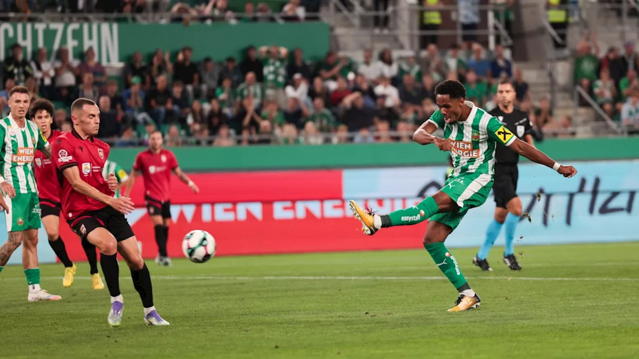 Conference-League-Quali - 4:2! Rapid mit Offensiv-Spektakel zum Heimauftakt