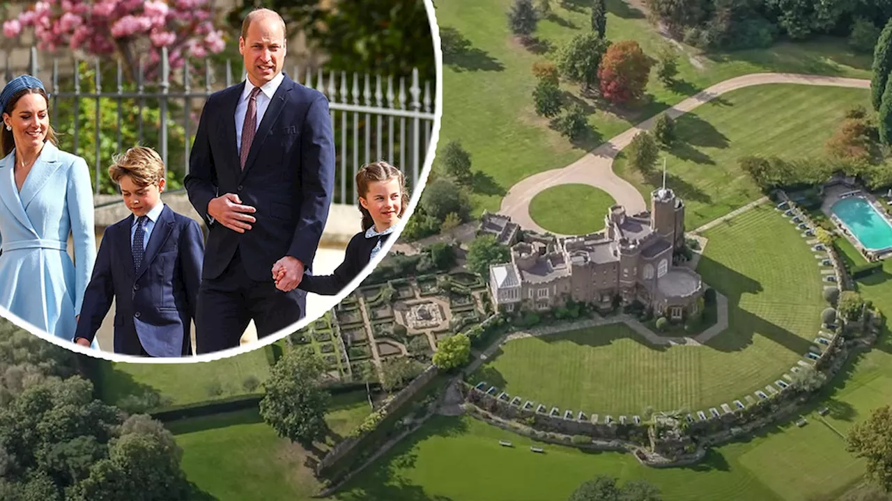 Großer Umzug bei den Royals - 40 Zimmer – William & Kate wollen in diese Burg ziehen