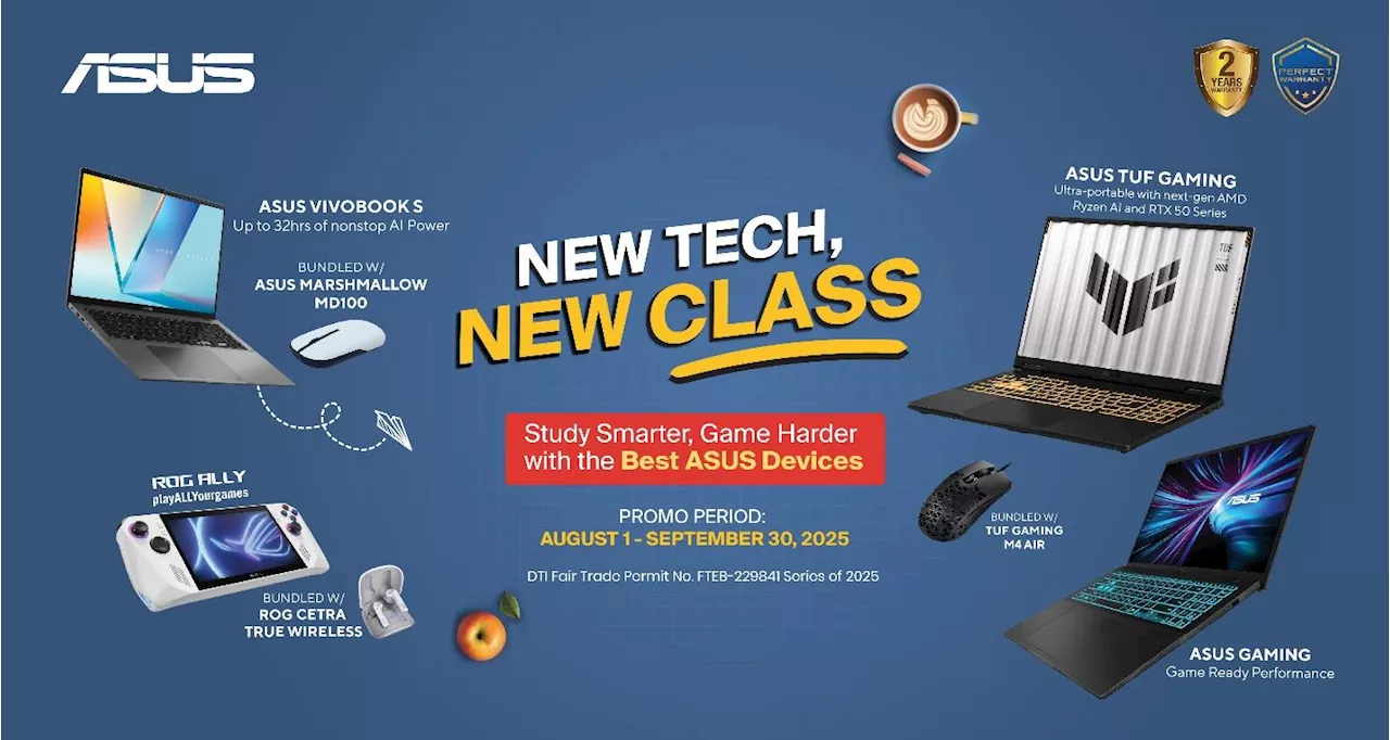New tech, new Class: The best of ASUS laptops for students in 2025