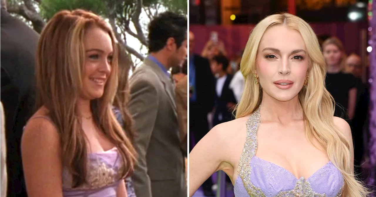 Lindsay Lohan Recreates Freaky Friday Look at Freakier Friday Premiere