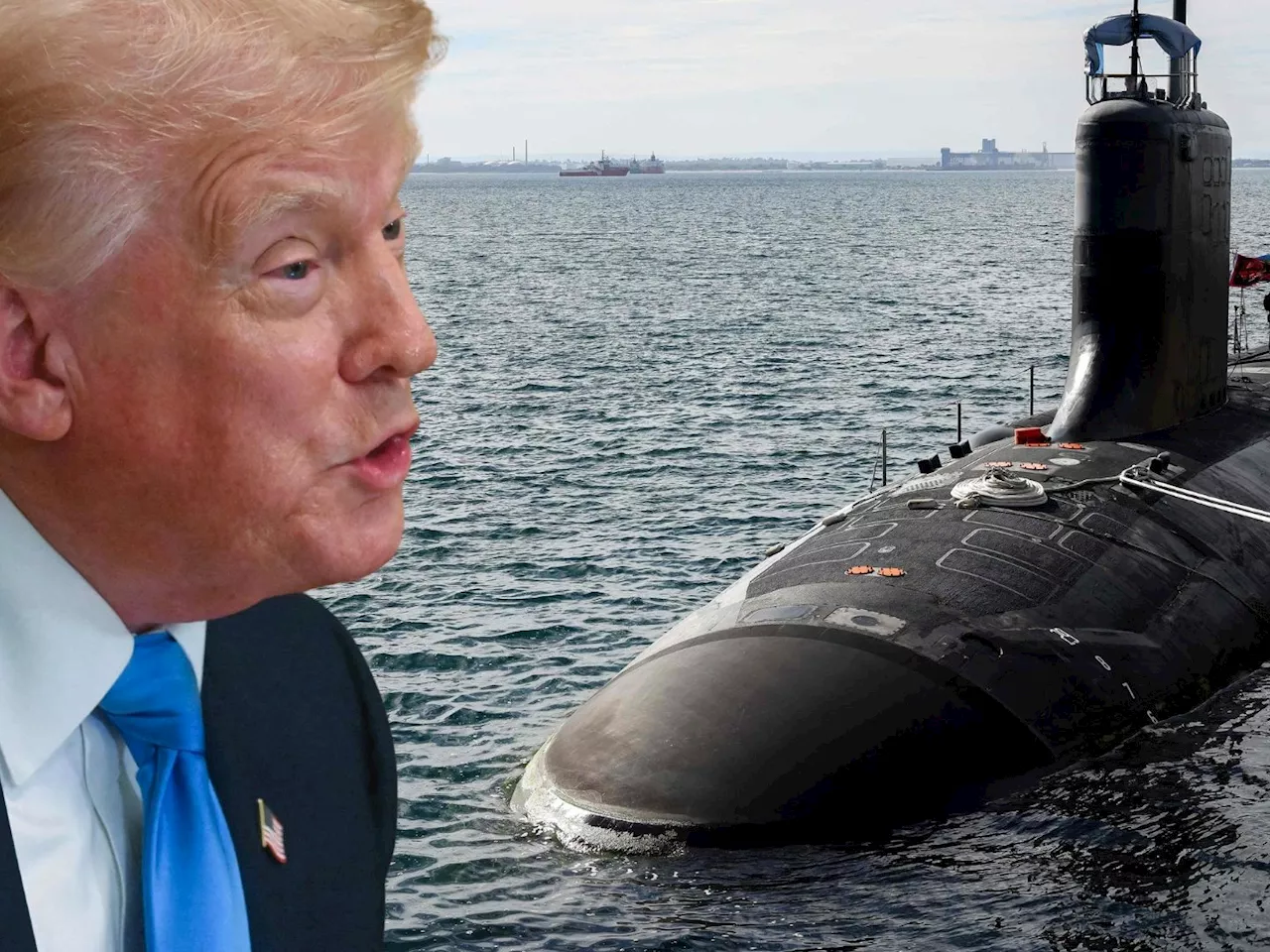 Trump schickt Atom-U-Boote Richtung Russland