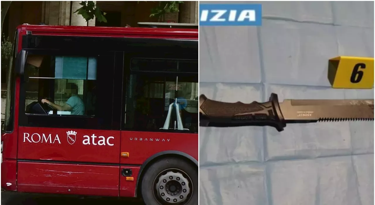 Roma, autista Atac aggredito con una sega sul bus da uno straniero. «Senza l'aiuto dei miei colleghi sarei morto»