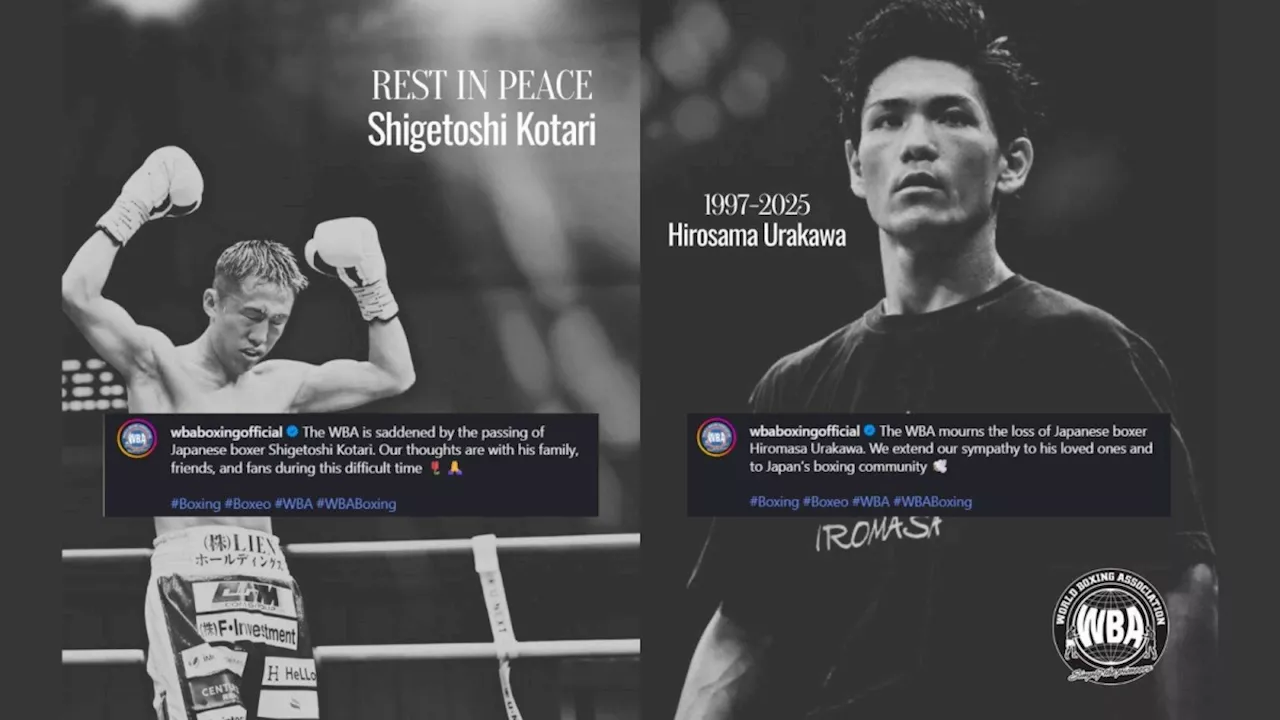 Two Japanese boxers die after brain injuries at same Tokyo event