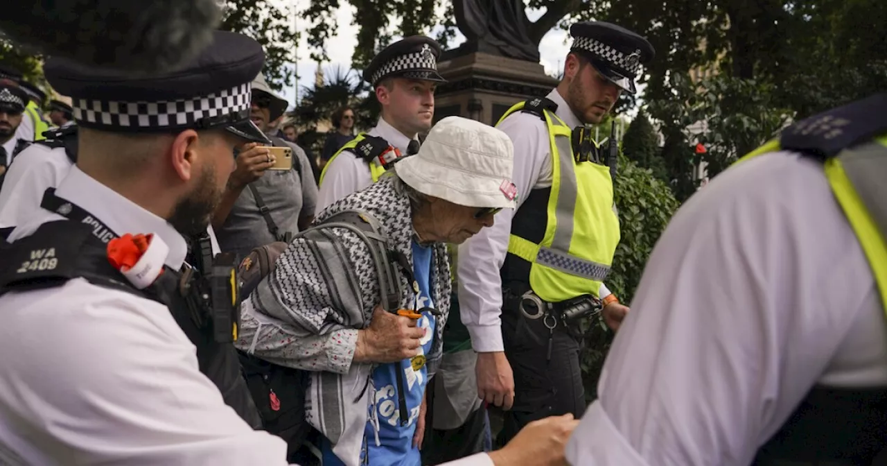 Hundreds Arrested in London Protests Against Palestine Action Ban