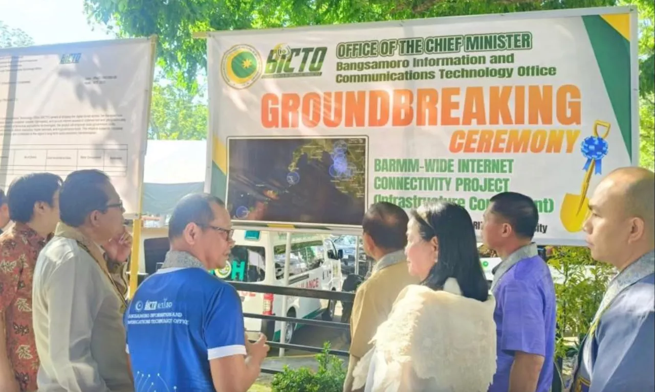 Ambitious high-speed internet connectivity project gains ground in BARMM
